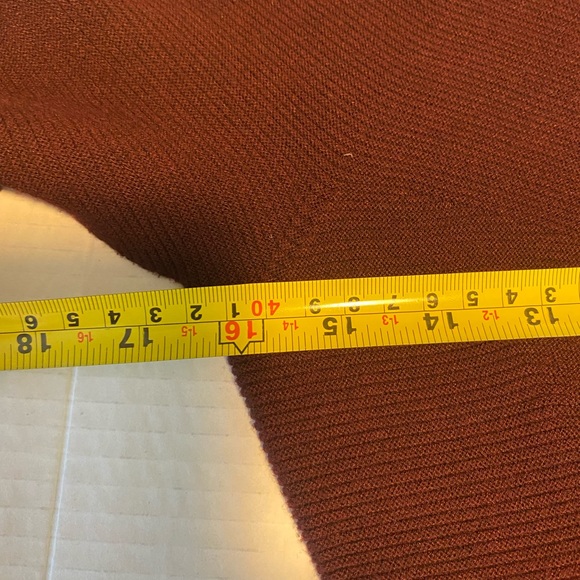 MM LaFleur burgundy maroon sweater dress bell sleeve business work comfortable - Picture 3 of 11